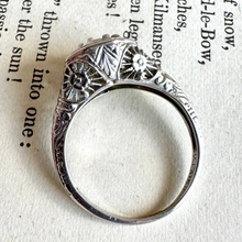 Load image into Gallery viewer, 18K Art Deco Diamond Ring
