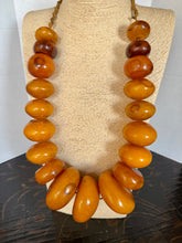 Load image into Gallery viewer, Oversized Baltic Amber Bead Necklace