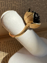 Load image into Gallery viewer, 14K Diamond Crocus Flower Ring