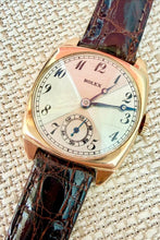 Load image into Gallery viewer, c.1927 9K Rolex Cushion Case