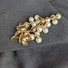Load image into Gallery viewer, 14k Pearl Brooch