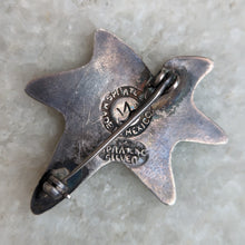 Load image into Gallery viewer, Sterling Silver Small Star Brooch by Spratling