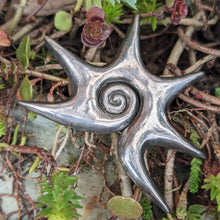 Load image into Gallery viewer, Sterling Silver Large Star Brooch by Spratling