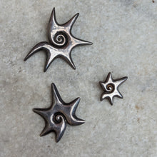 Load image into Gallery viewer, Sterling Silver Small Star Brooch by Spratling