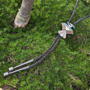 Sterling Silver Zuni Firebird Bolo Tie