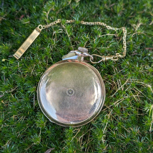 Elgin Pocket Watch & Chain (As Found)